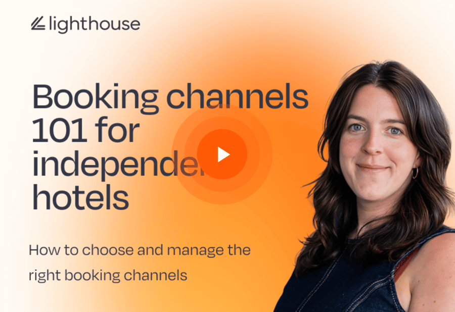 Video thumbnail "Booking channels 101 for independent hoteliers"
